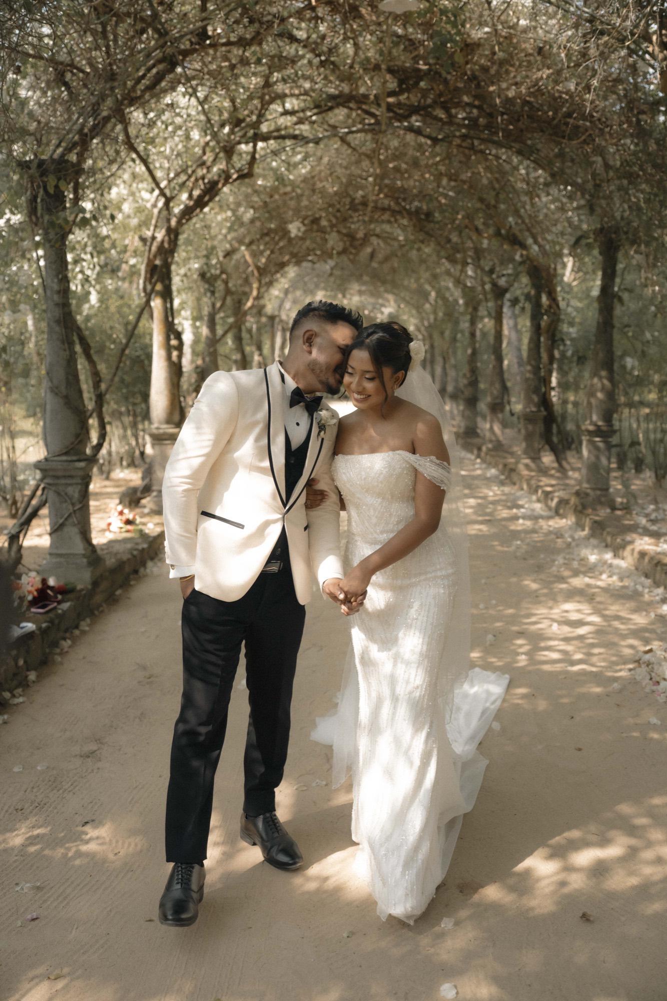 Anjalika & Pishon wedding cover