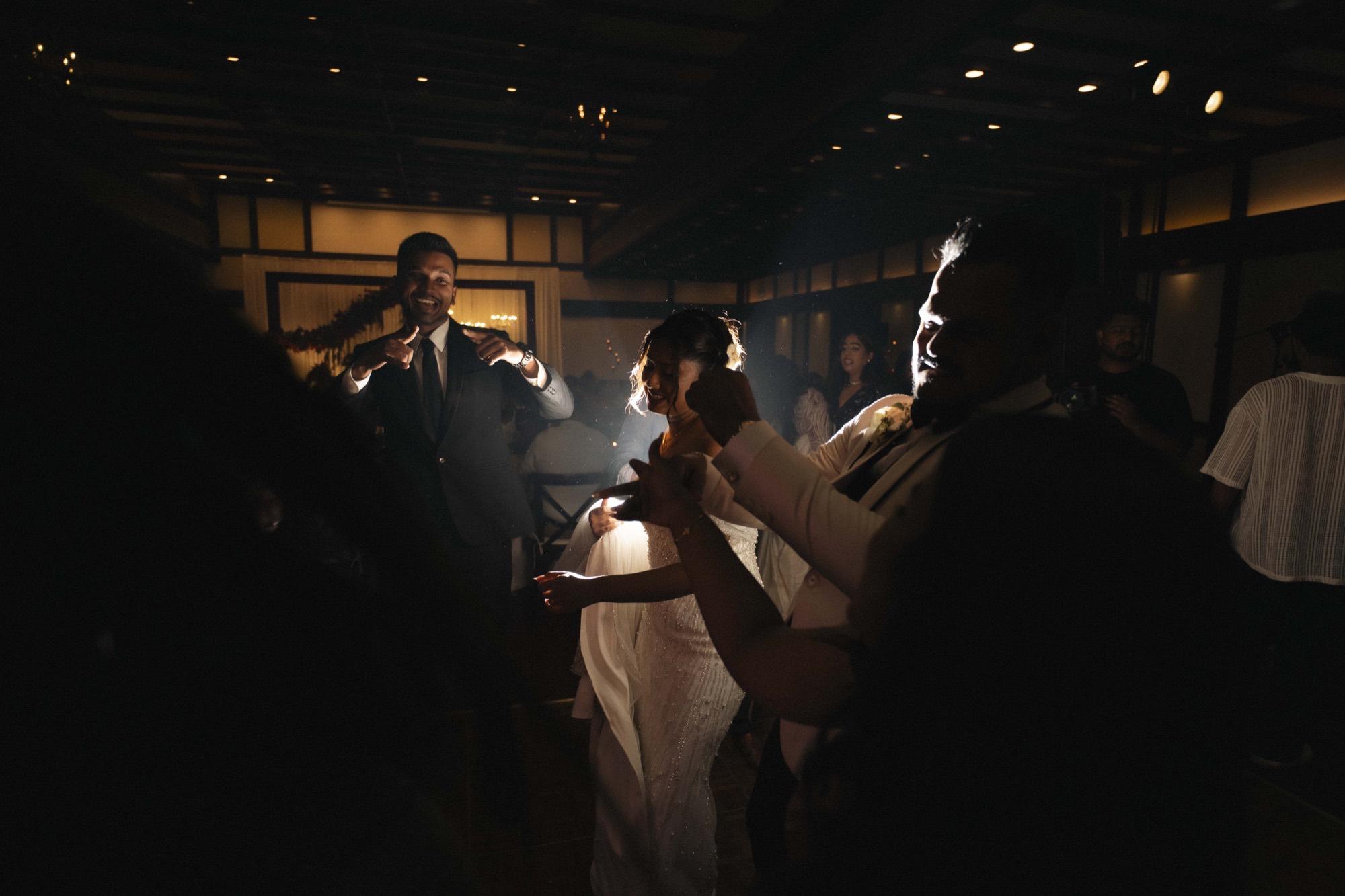Anjalika & Pishon wedding hero